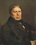 Jean Auguste Dominique Ingres Self-Portrait at the age of 78 (mk04) china oil painting artist